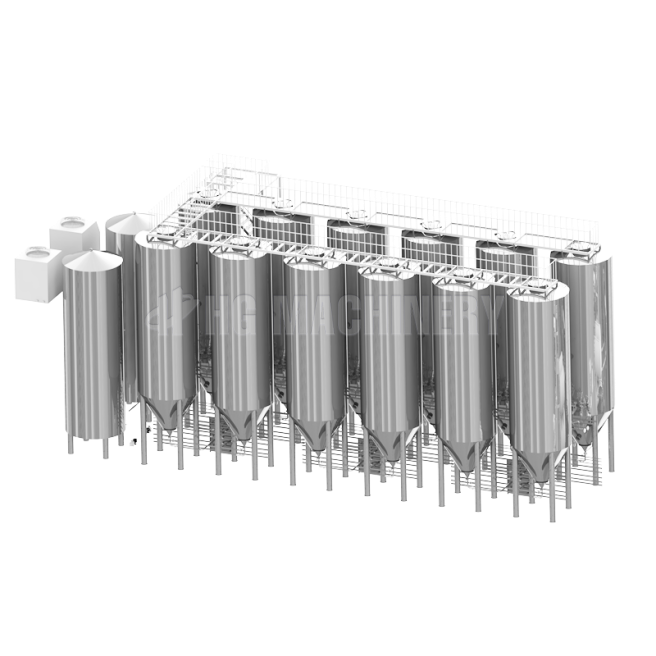 2-50BBL Commercial Industrial Beer Fermenter 1